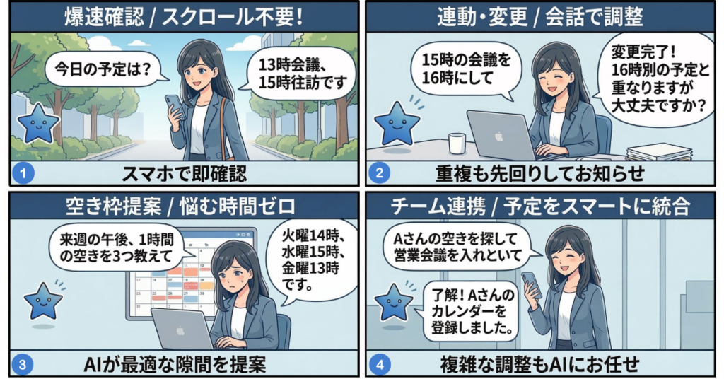 Googleカレンダー活用術4選【プロンプト例】